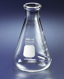 Erlenmeyers x 4000 ml. Diám x altura=206 x 360 mm